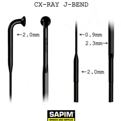 Profil des Rayons Sapim CX-Ray