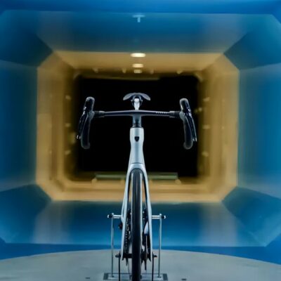 Vélo en Soufflerie